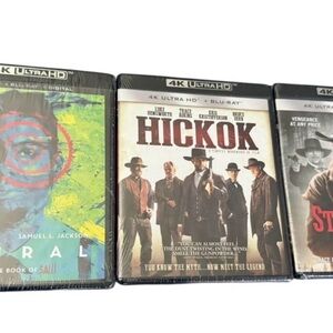 4K Movies Set Of 3